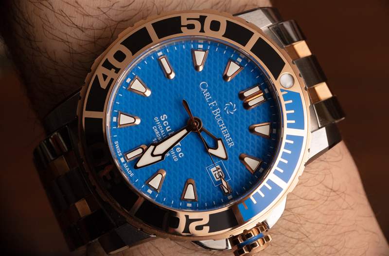 Carl F. Bucherer Patravi ScubaTec 雙音手表評論-復(fù)刻表