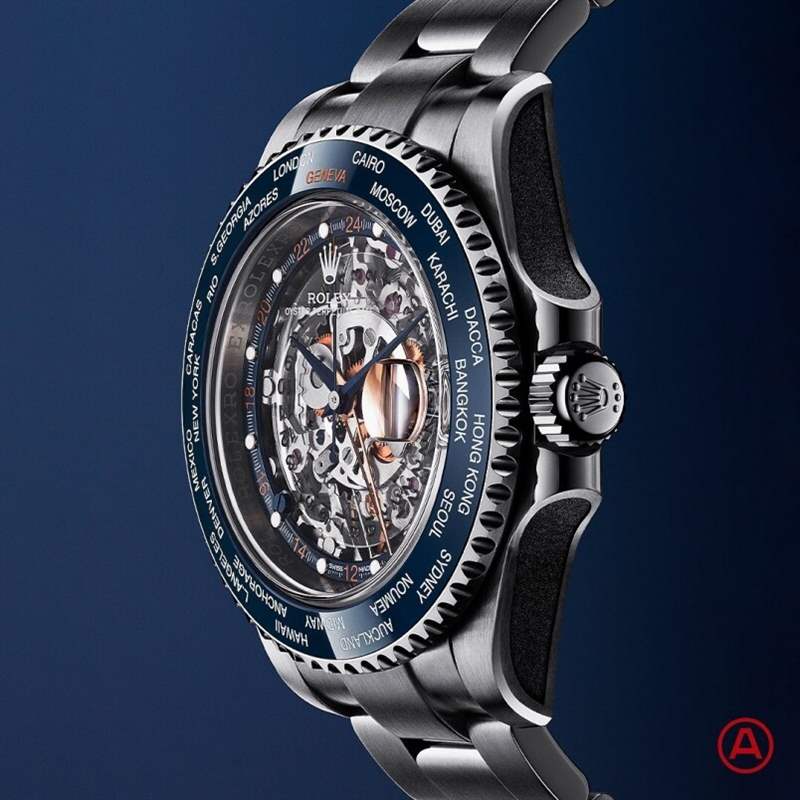 超型客制勞力士 | 定制GMT-Master II透視表盤加表圈大變身-復(fù)刻表