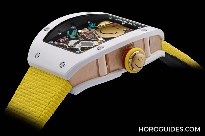 Richard Mille少見樂園化的一面! RM 88 Smiley自動上鏈陀飛輪腕表-復刻表