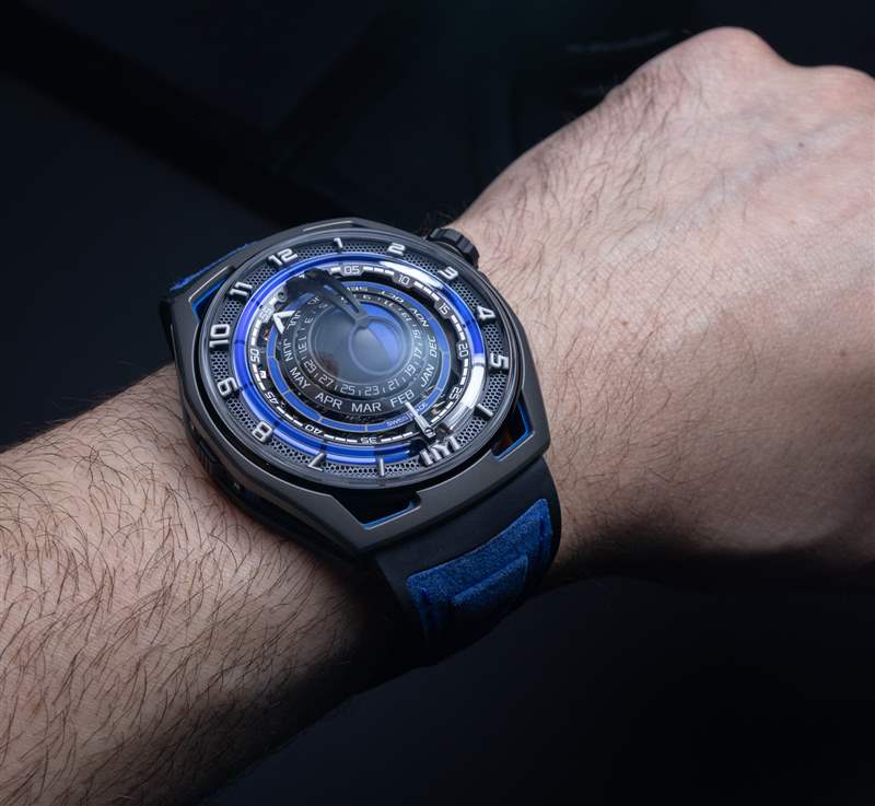 動手實踐:HYT Moonrunner Supernova 藍色手表 動手實踐:HYT Moonrunner Supernova 藍色手表-復刻表