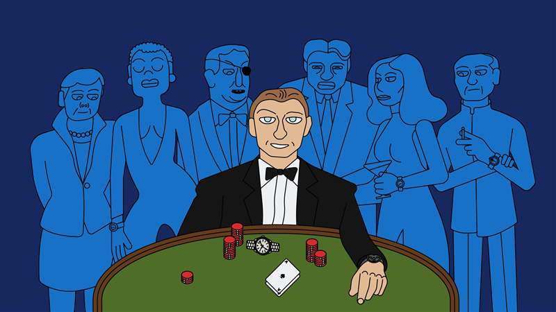 周末版這是詹姆斯邦德 60 周年。他的年齡看起來很棒，他的手表也是如此-復(fù)刻表