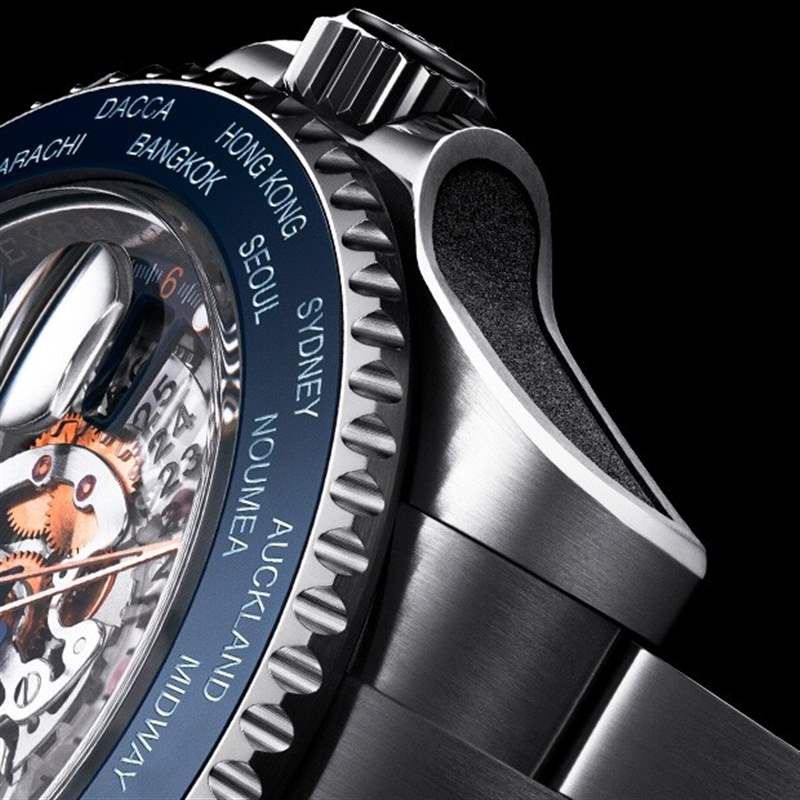 超型客制勞力士 | 定制GMT-Master II透視表盤加表圈大變身-復(fù)刻表