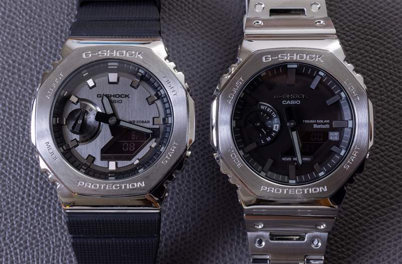 手表評(píng)論：卡西歐 G-Shock GMB2100 全金屬手鏈-復(fù)刻表