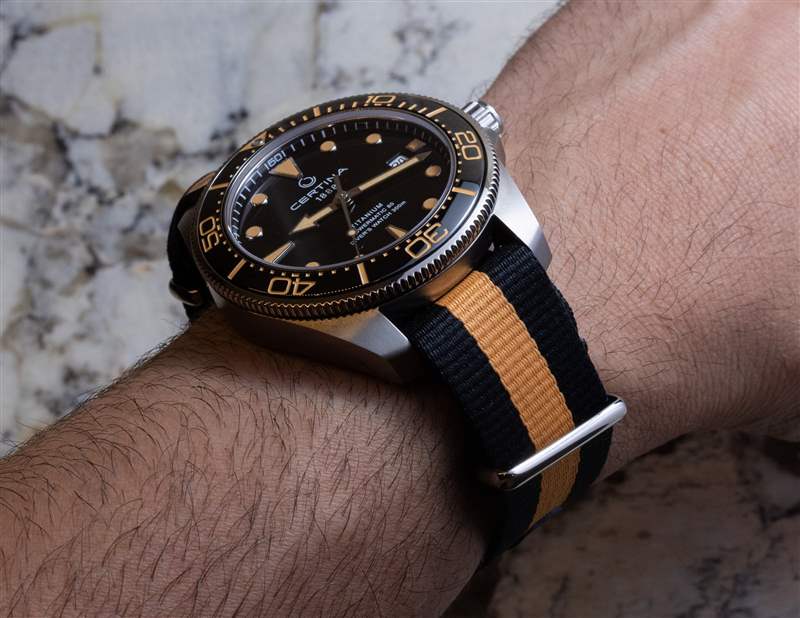 觀看評論：Certina DS Action Diver Titanium-復刻表