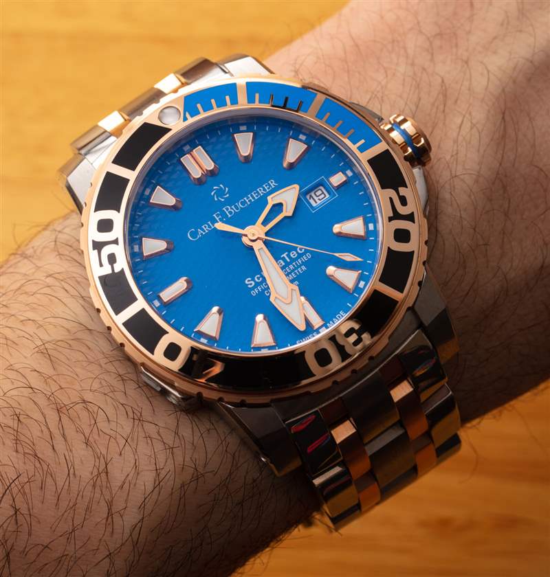 Carl F. Bucherer Patravi ScubaTec 雙音手表評論-復(fù)刻表