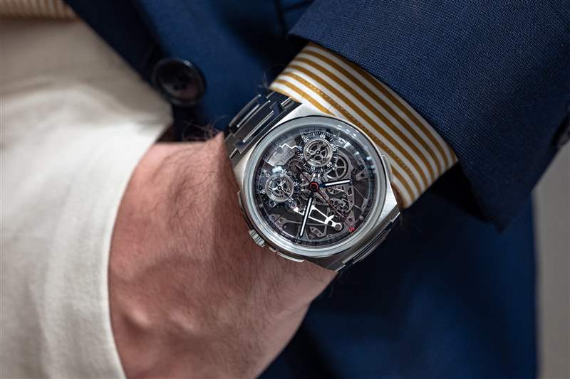 Hands-On?Czapek以全新的Antarctique Rattrapante Ice Blue打破差異-復刻表