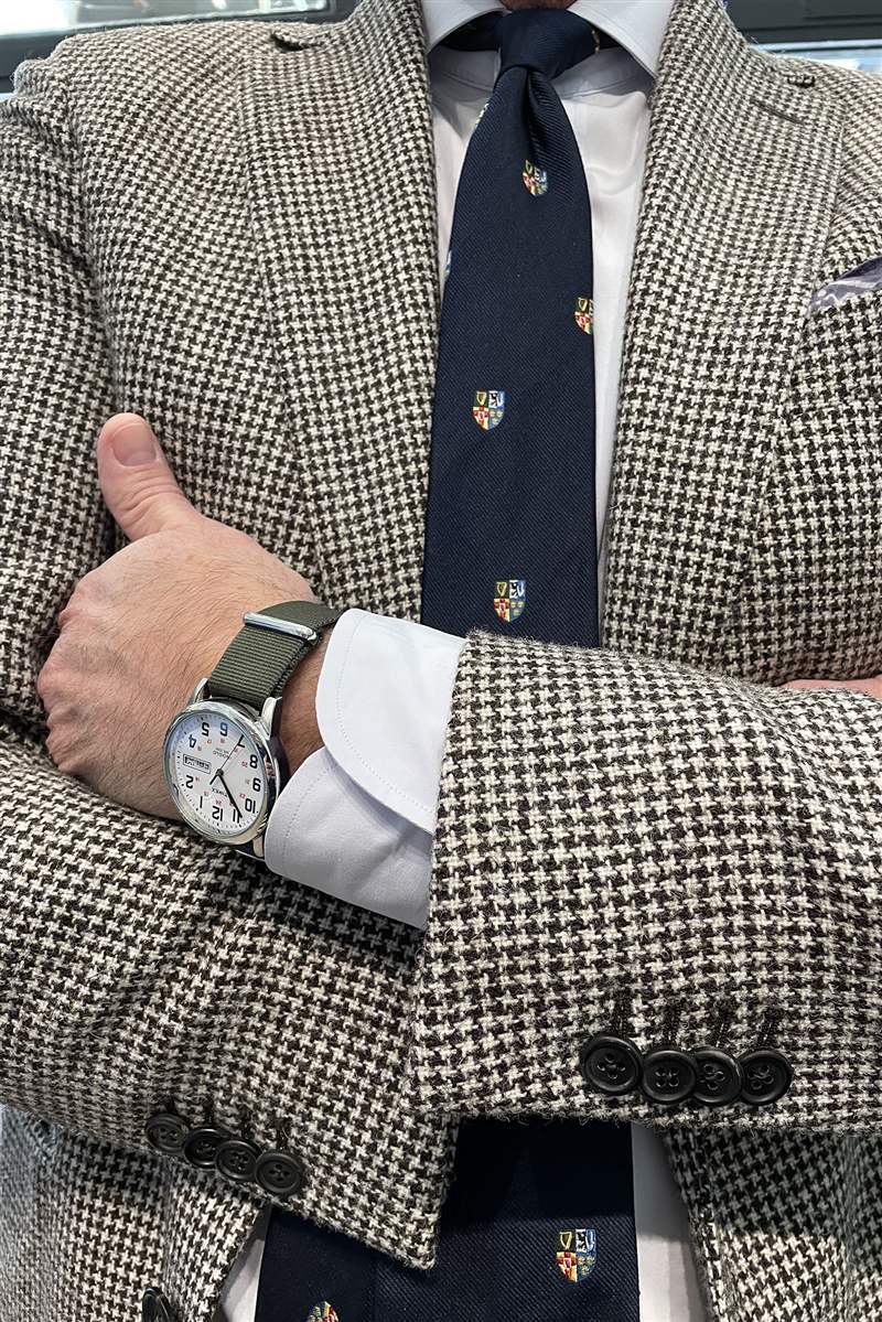 如何佩戴它秘密時(shí)尚的Timex Easy Reader-復(fù)刻表