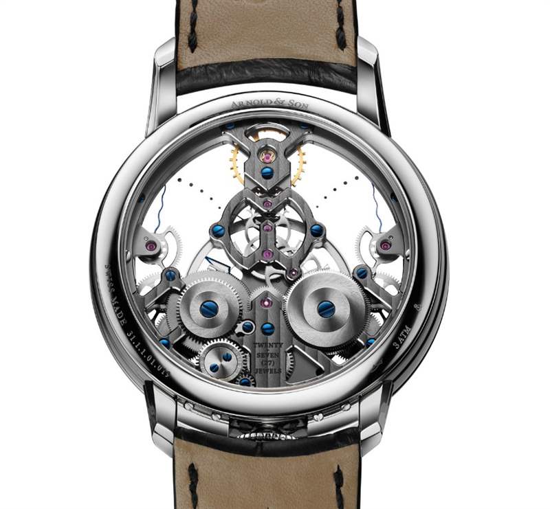 Arnold & Son時間金字塔手表現在采用鋼制-復刻表