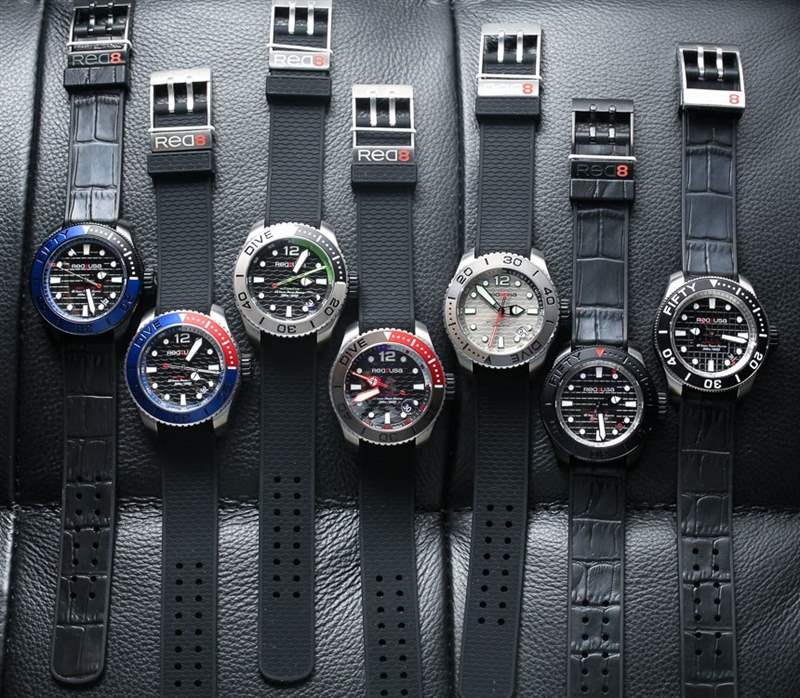 Red8USA 50和潛水手表動手實踐-復刻表