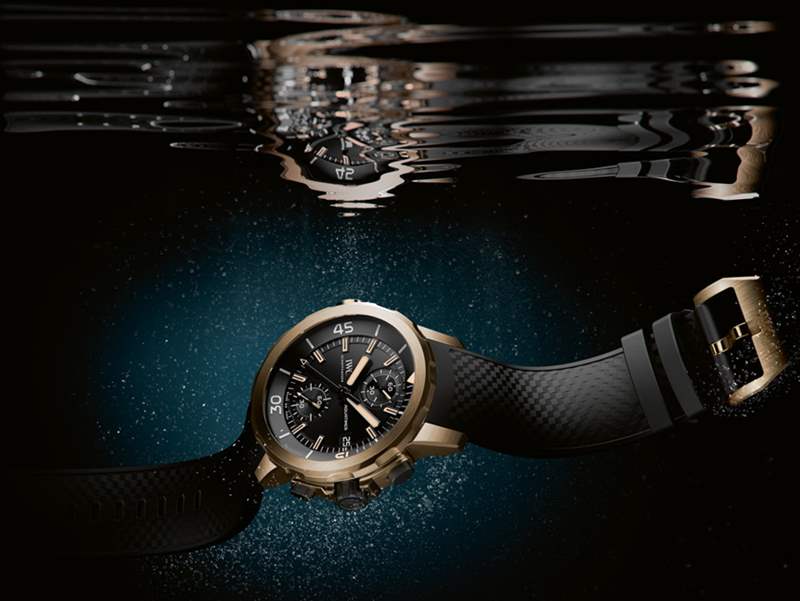 IWC萬國表2014年海洋時計腕表:查爾斯·達爾文、加拉帕戈斯群島、青銅、深海三號和萬年歷-復刻表