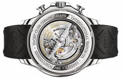 IWC Yacht Club watch back IWC萬國表葡萄牙游艇俱樂部計時腕表-復刻表
