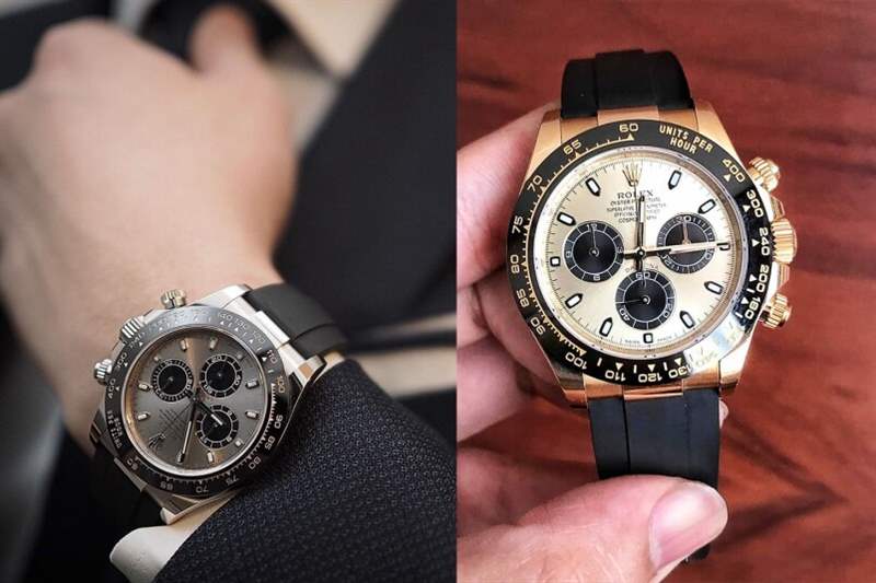 橡膠表帶 想換表帶有什么好選擇?推介Rubber B、橡膠表帶、手工皮表帶、NATO帶配搭-復(fù)刻表