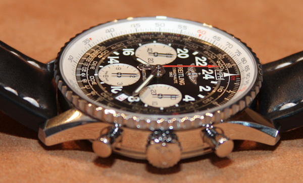 百年靈航空計時宇航員腕表上手體驗-復刻表