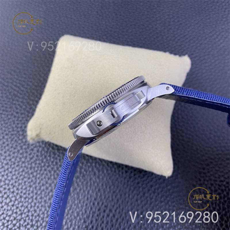 SBF廠(VS廠)新品沛納海pam1289藍色拋光圈口腕表做工如何-復(fù)刻表