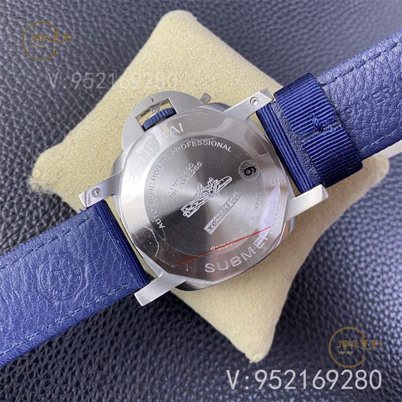 SBF廠(VS廠)新品沛納海pam1289藍色拋光圈口腕表做工如何-復(fù)刻表