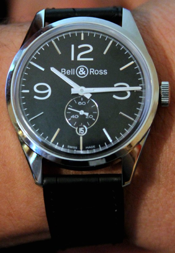 Bell & Ross 2010年復(fù)古原裝和軍官手表-復(fù)刻表