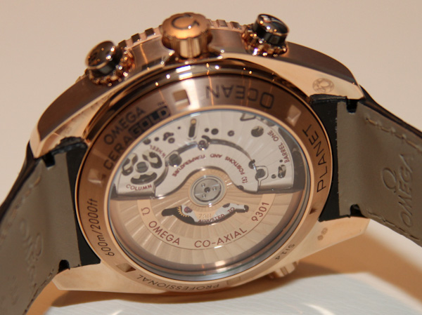 歐米茄海馬系列海洋宇宙Ceragold腕表上手體驗-復刻表