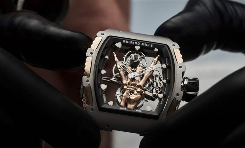 Let's rock！RICHARD MILLE RM 66浮動陀飛輪腕表-復(fù)刻表
