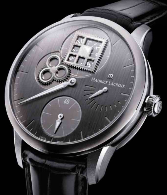 莫里斯·拉克魯瓦（Maurice Lacroix）杰作調(diào)節(jié)魯埃·卡里手表-復(fù)刻表