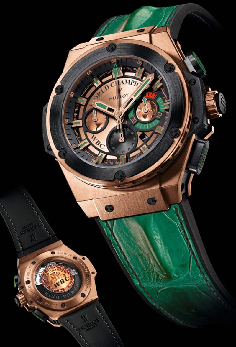Hublot King Power 拳擊 WBC 宇舶王權(quán)淘汰賽世界拳擊委員會手表-復(fù)刻表