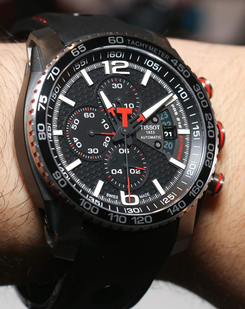 天梭PRS 516 Extreme自動腕表上手體驗-復(fù)刻表