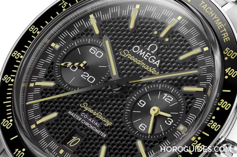 OMEGA全新Spirate矽游絲，精準度達每天0／+2秒｜Speedmaster Super Racing計時腕表-復刻表