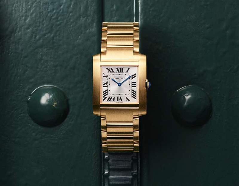 卡地亞重塑標志性坦克鉆石腕表-復(fù)刻表