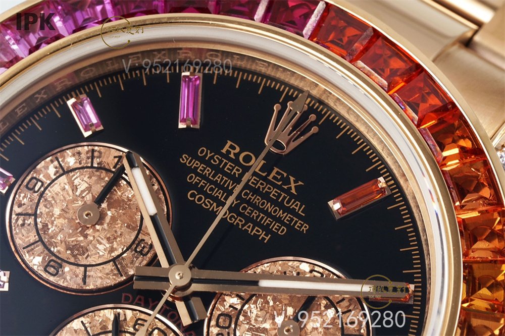 IPK廠勞力士4130彩虹迪后鑲鉆復刻版本做的怎么樣,值得入手嗎-復刻表