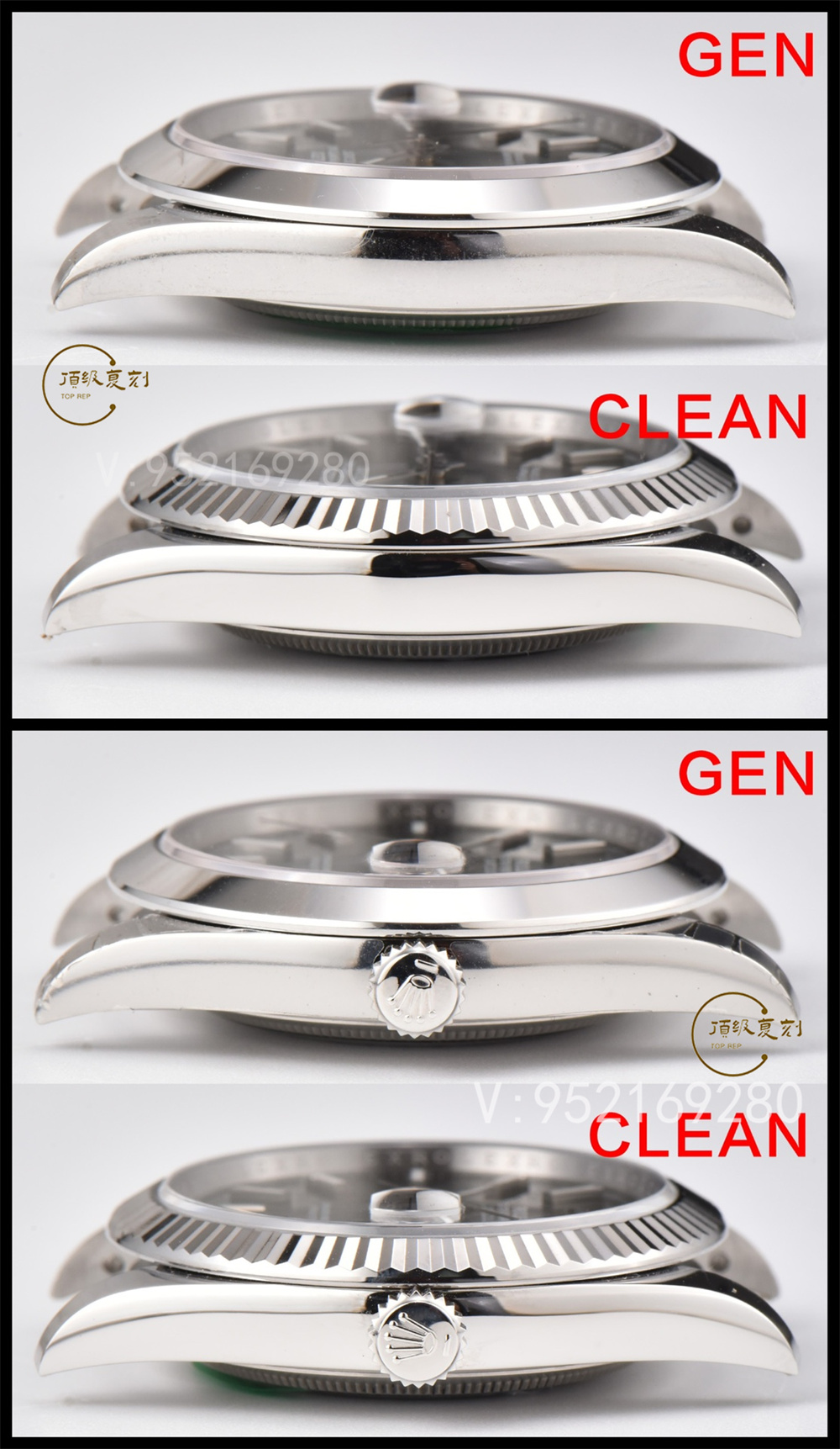 Clean廠(chǎng)C廠(chǎng)薄荷綠日志41mm對(duì)比正品怎么樣,C廠(chǎng)薄荷綠日志真假對(duì)比評(píng)測(cè)-復(fù)刻表