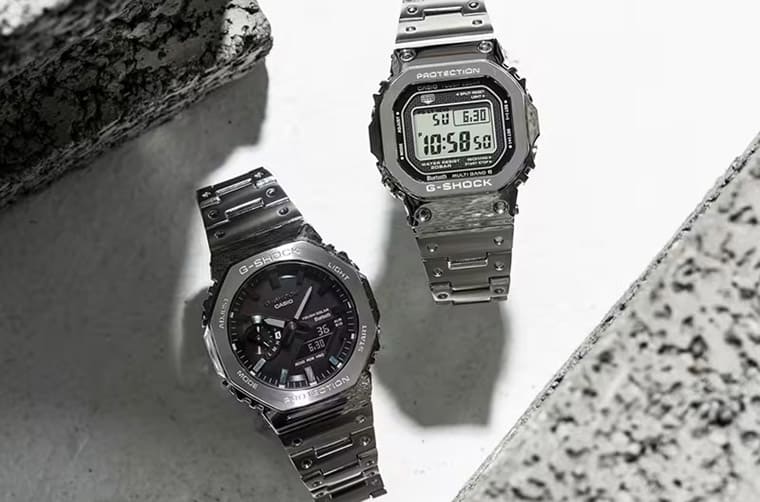 秒懂全金屬G-SHOCK人氣最旺代表作四大亮點-復刻表