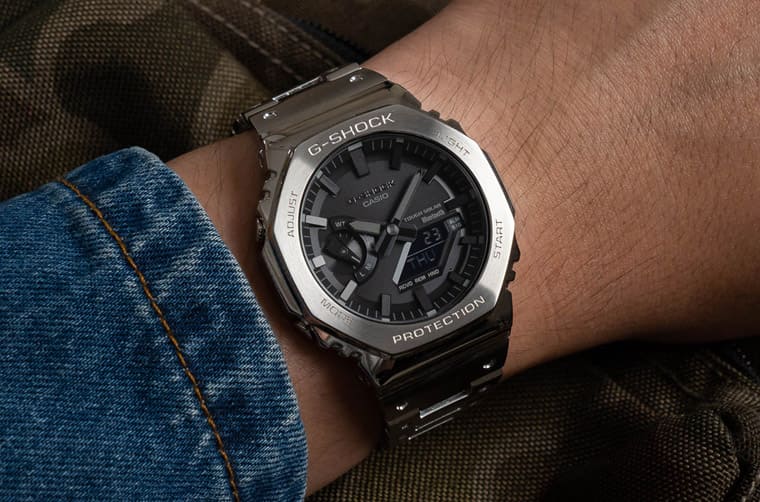 評(píng)點(diǎn)G-SHOCK“全金屬”農(nóng)家橡樹(shù)GM-B2100運(yùn)動(dòng)表-復(fù)刻表