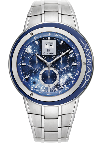 瑞士品牌Cyma的“Myriad”系列賽瑪萬寶腕表-復刻表