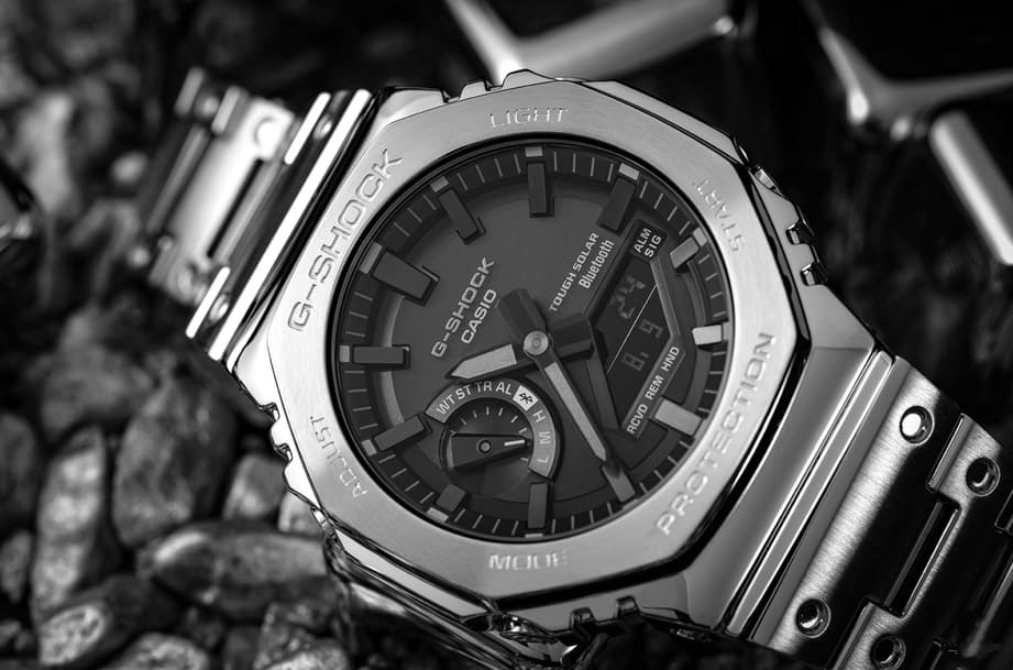 評(píng)點(diǎn)G-SHOCK“全金屬”農(nóng)家橡樹(shù)GM-B2100運(yùn)動(dòng)表-復(fù)刻表