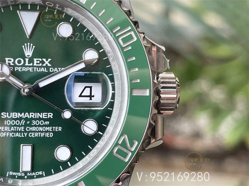 Clean廠C廠勞力士40綠水鬼真假對比正品評測,怎么分辨C廠綠水鬼-復刻表