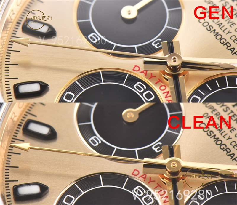 Clean廠C廠勞力士余文樂迪通拿真假對比,C廠余文樂對比正品區別大嗎-復刻表