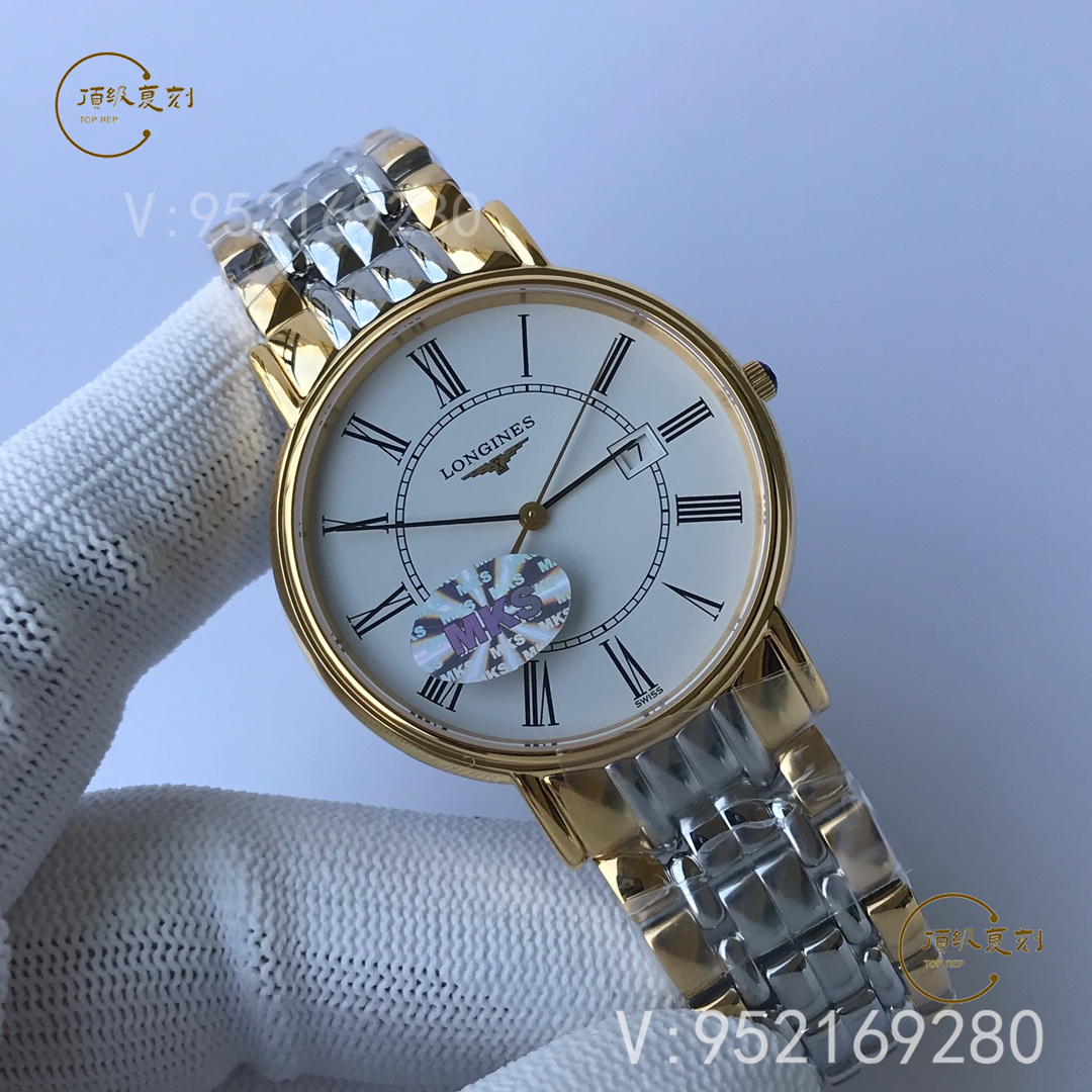 MKS廠浪琴魅麗系列石英手表做工怎么樣,石英電子機(jī)芯值得入手嗎-復(fù)刻表