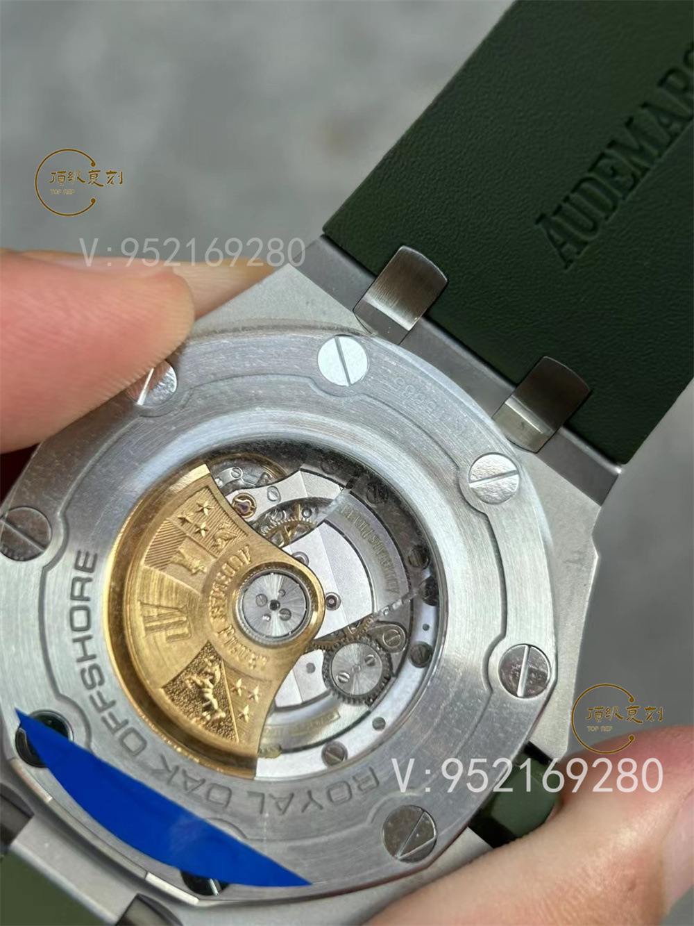 APS廠愛彼AP15710新配色綠/白盤一體機(jī)做工怎么樣-復(fù)刻表