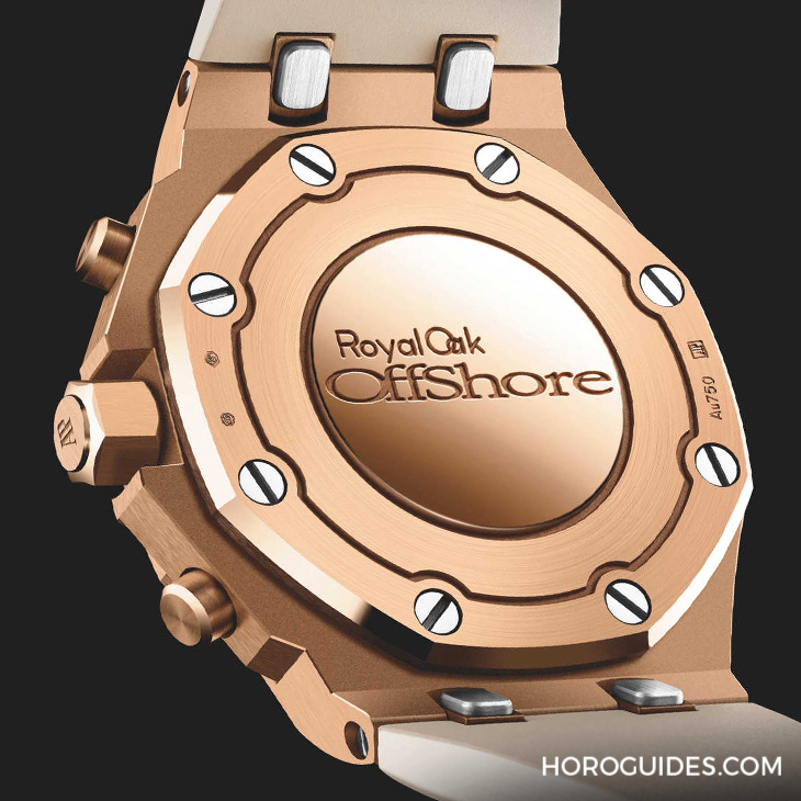 寶石圈與彩色面盤的華麗方程式|AP皇家橡樹離岸型37毫米自動上鏈計時碼表-復刻表