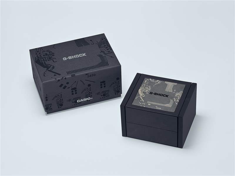 G-SHOCK推出GMW-B5000TCC電子腕表：電路板圖案表殼-復刻表