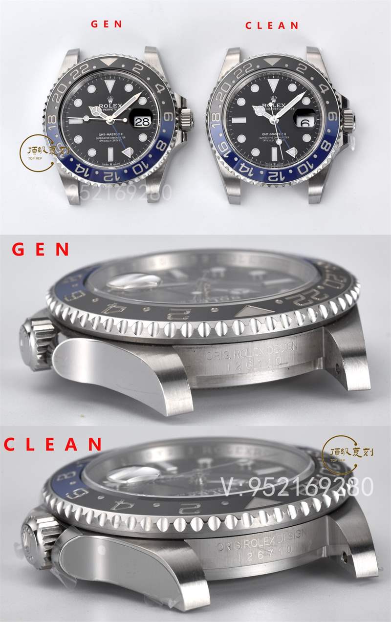 Clean廠C廠勞力士百事/國米圈升級丹東3285機芯對比正品怎么樣-復刻表