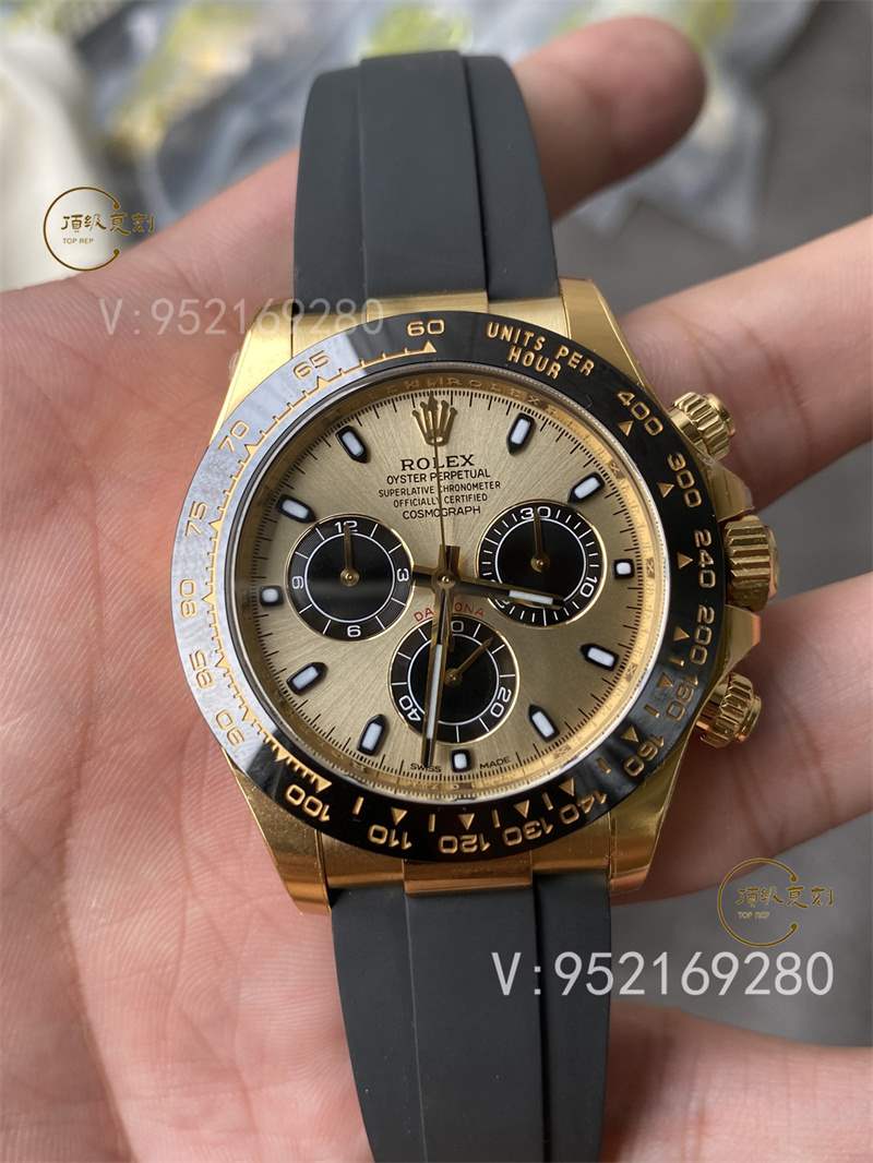 勞力士4130機(jī)芯余文樂迪通拿復(fù)刻表那個廠做的最好,BT廠和C廠對比那個更接近正品-復(fù)刻表