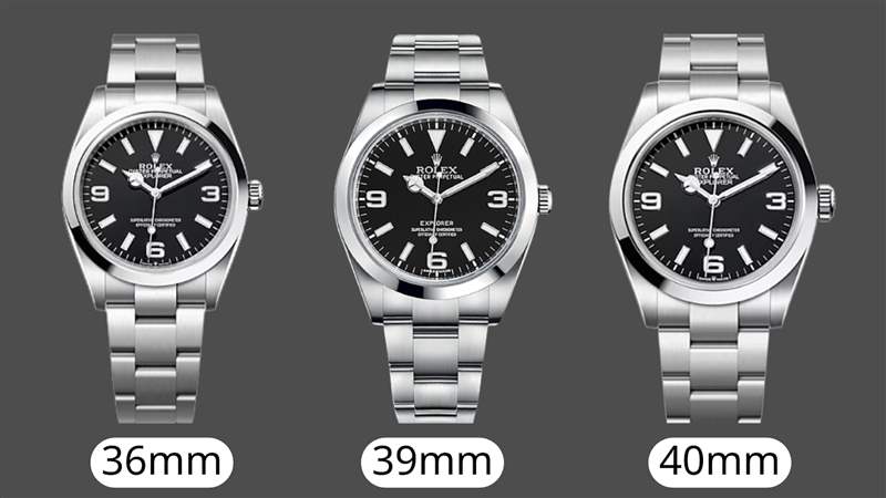 ROLEX Explorer 214270、124270、224270手表3款勞力士探一比較-復(fù)刻表