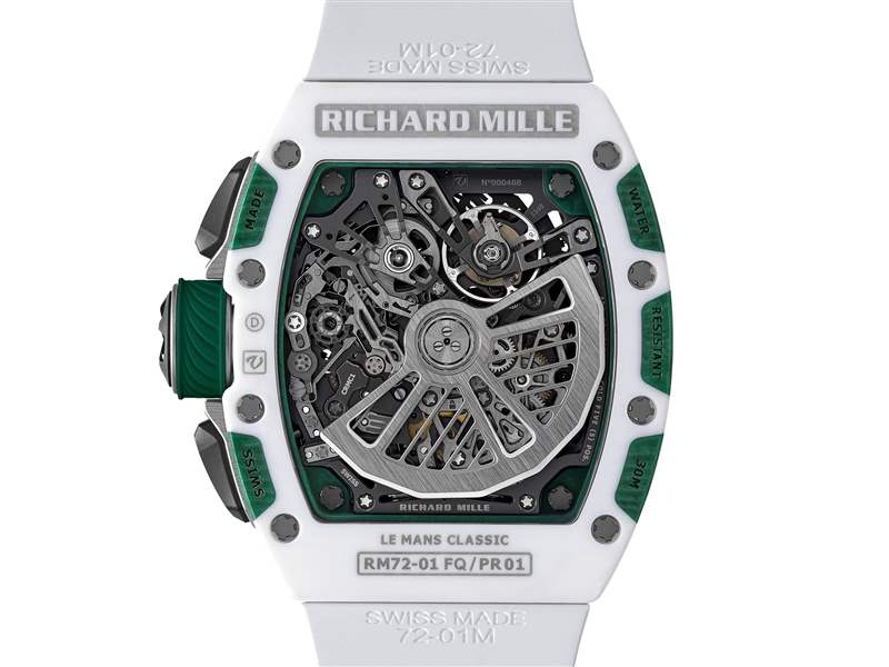 RICHARD MILLE理查米爾推出RM 72-01 Le Mans Classic勒芒24小時耐力賽特別版計時碼表-復刻表
