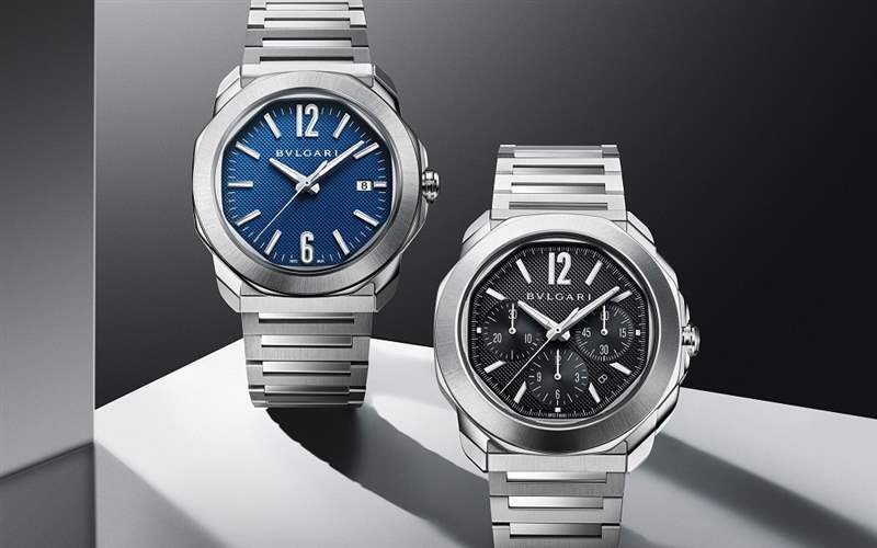 寶格麗推出全新Octo Roma系列腕表:巴黎釘紋表盤(pán)、中央飛行陀飛輪、虎眼石鑲嵌機(jī)芯-復(fù)刻表