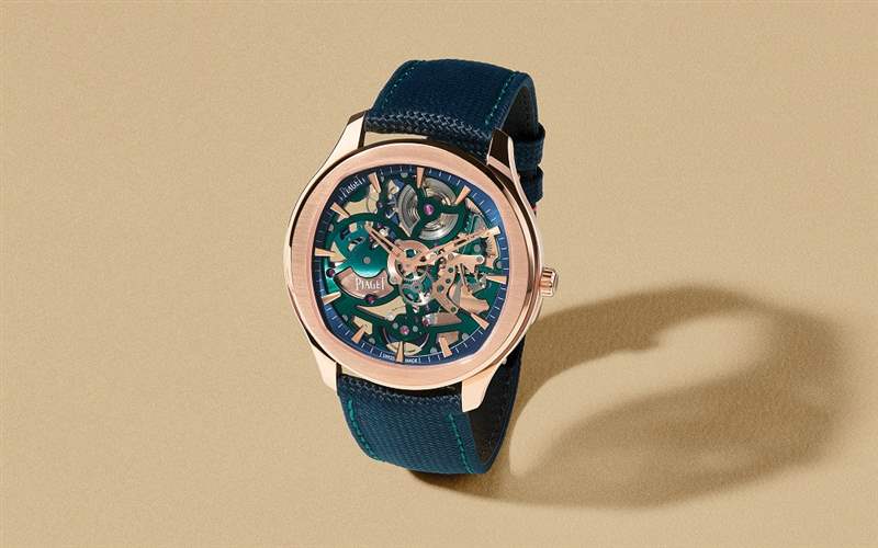 Piaget推出Polo Skeleton Arty超薄鏤空腕表：彩色機芯-復刻表