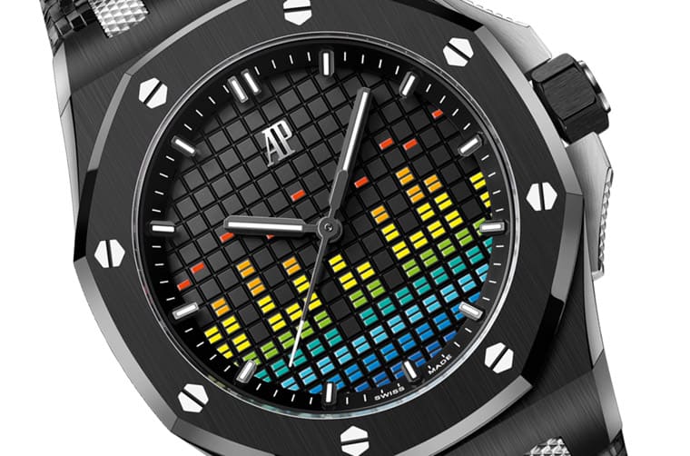 AP皇家橡樹(shù)離岸型音樂(lè)限量版追加37毫米黑陶瓷殼新款-復(fù)刻表