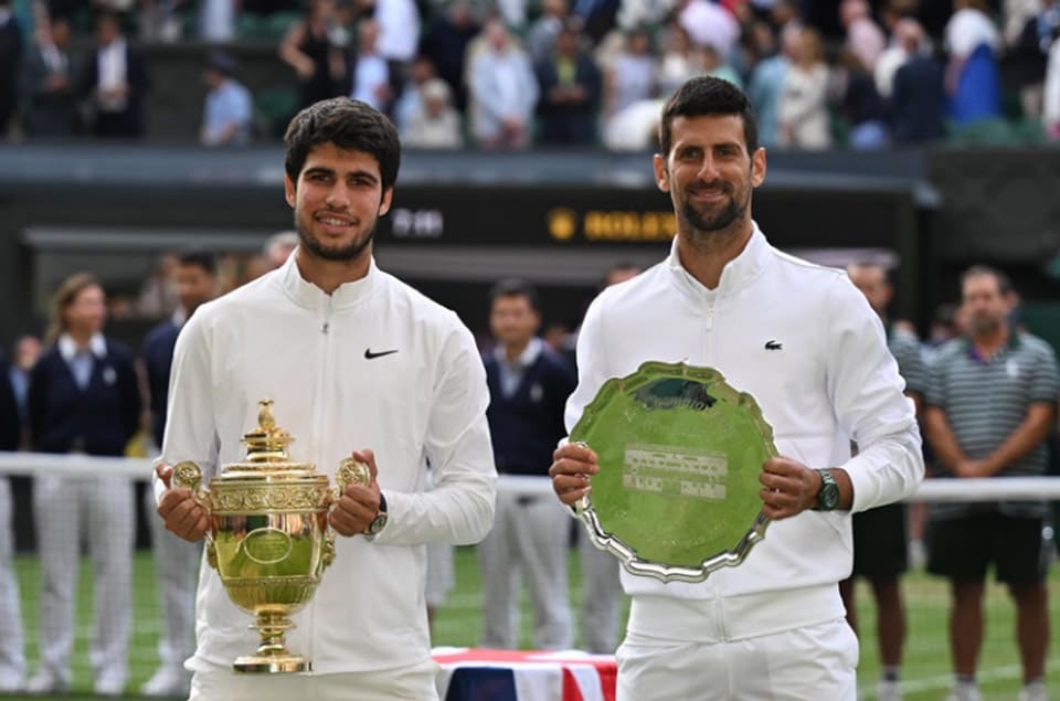 2023溫網男單冠軍出爐喬科維奇和“小蠻牛”Alcaraz秀出厲害名表-復刻表