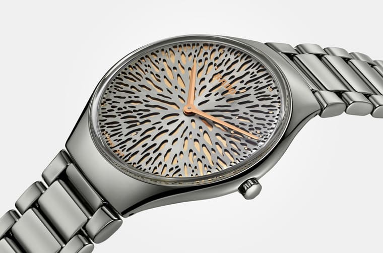 雷達表真我超薄世界花園合作款再推出三款面盤花紋來自瀕危植物的創(chuàng)意聯(lián)名表-復刻表