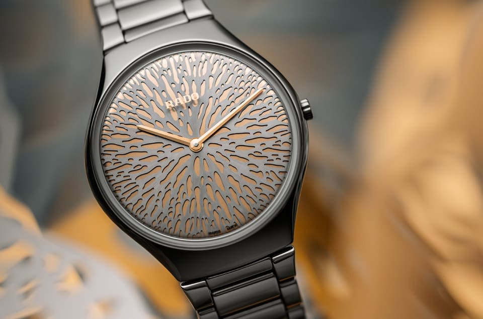 雷達表真我超薄世界花園合作款再推出三款面盤花紋來自瀕危植物的創(chuàng)意聯(lián)名表-復刻表