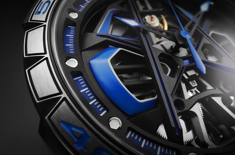 羅杰杜彼再度以藍(lán)寶堅(jiān)尼Huracán Sterrato跑車為靈感打造新款王者競速限量表-復(fù)刻表